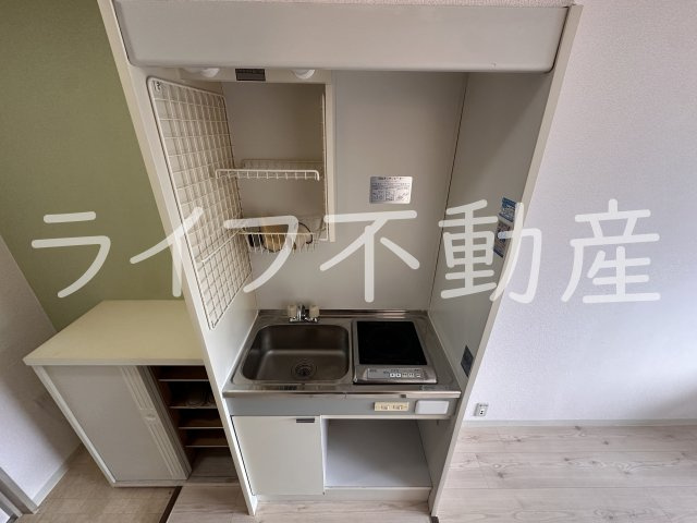 ハイツ八戸ノ里のキッチン