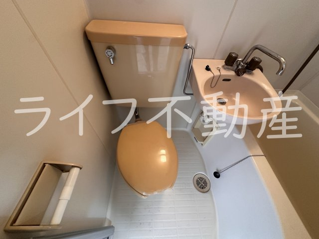 ハイツ八戸ノ里のトイレ