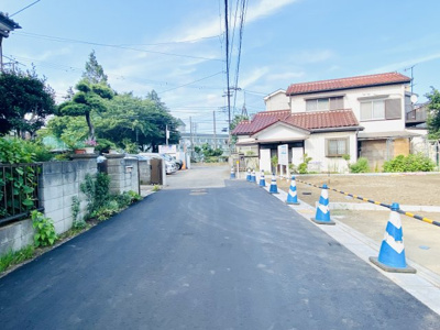 【外観】 | 長後駅 藤沢市下土棚／建築条件なし売地残り１区画の開発分譲地-52-12 | 造成工事中が完了しました☆彡ひとめぼれしそうな分譲地の誕生です