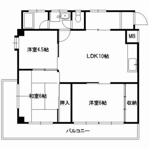 【間取り】 | HPに初期費用掲載！「プライスホーム」で検索！花野ビル
