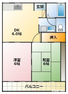 ユトリロ緑ヶ丘の間取り