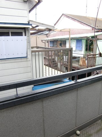 メゾン飯塚の展望|２階バルコニー前