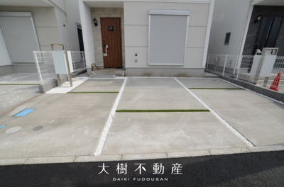 【駐車場】 | 綾瀬市蓼川3丁目 新築戸建て 全2棟【仲介手数料無料】