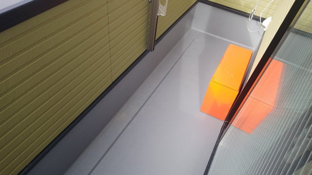 アリビア東朝霧丘のバルコニー