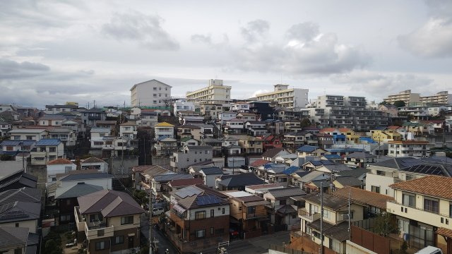 アリビア東朝霧丘の展望