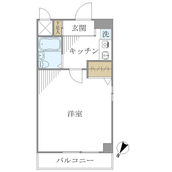 スカイコートの間取り