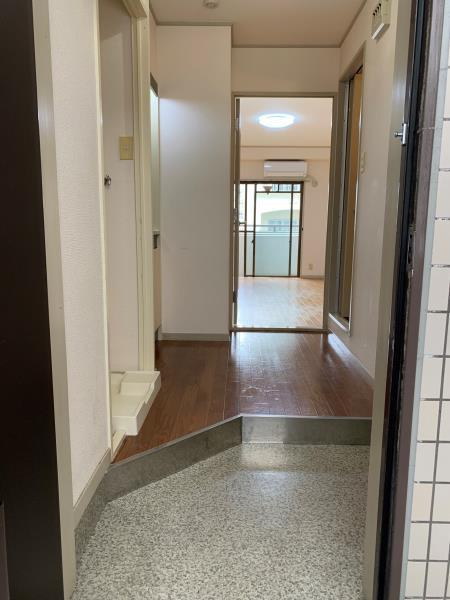 スカイコートの玄関|シンプルで使いやすい玄関です