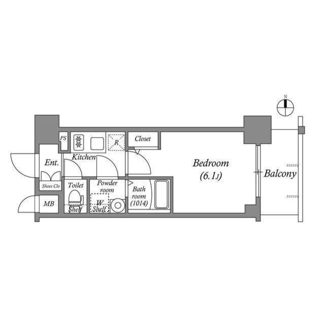 エスリード神戸ラ・コスタの間取り
