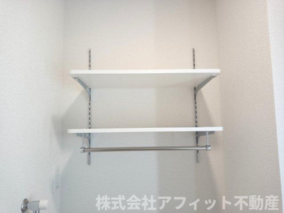 【その他】 | D-ROOM桜馬場 | トイレ収納棚