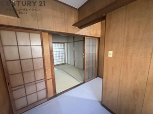 加島東難波貸家の居間