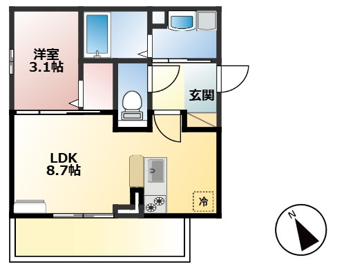 【間取り】 | Brillia Twin Stage B棟