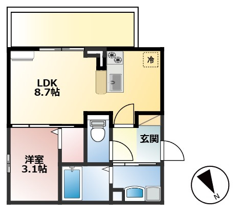 【間取り】 | Brillia Twin Stage B棟