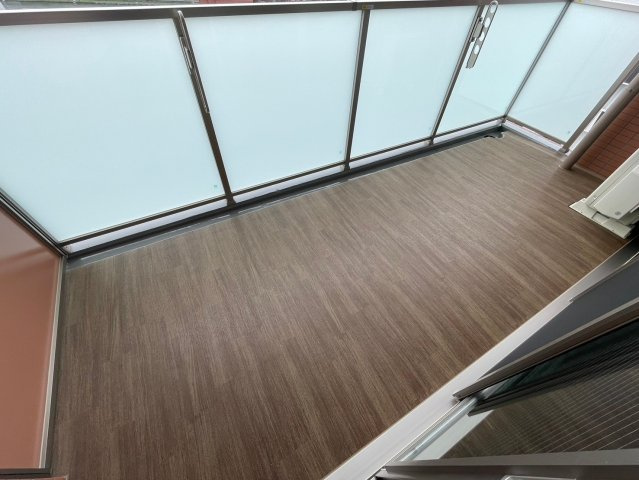 プレジオ阿波座のバルコニー