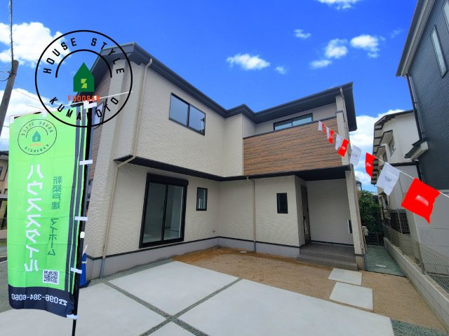 熊本市北区清水新地3丁目第1-1棟（1号棟）　の外観|デザイン性のある外観です。