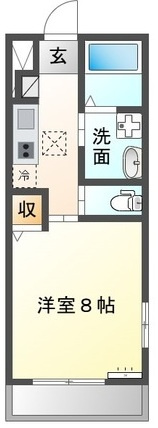 シュロス上飯田の間取り