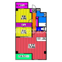 【間取り】 | パストラーレ博多の間取り