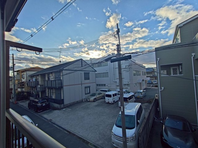 西村借家の展望