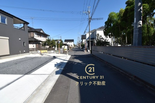 リーブルガーデン  笠間市旭町　第12　2の前面道路含む現地写真|現地撮影（2025年7月）