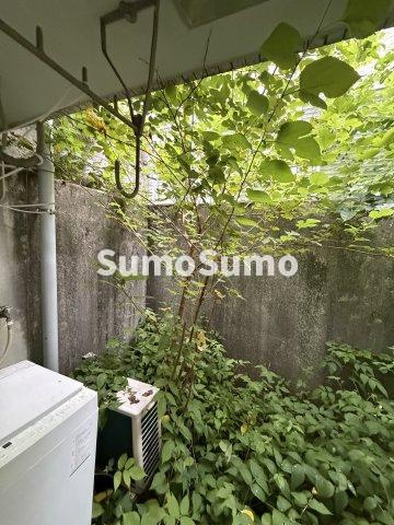 スカイコート池尻の展望|お庭でゆったりと過ごせます