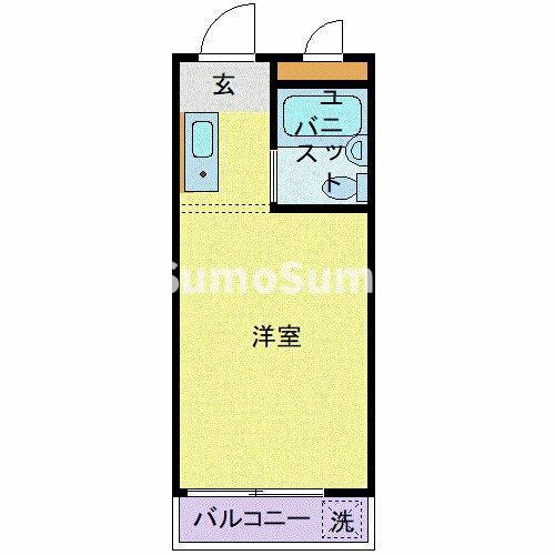 スカイコート池尻の間取り