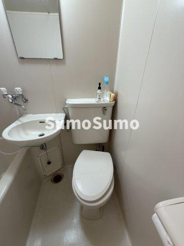 スカイコート池尻のトイレ|シンプルで使いやすいトイレです