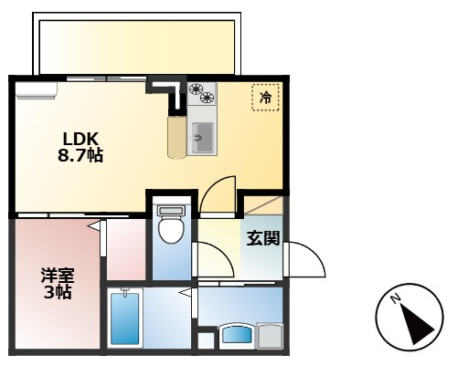 【間取り】 | Brillia Twin Stage A棟