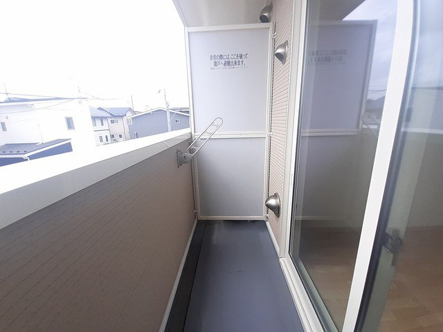 メゾンノワールのバルコニー