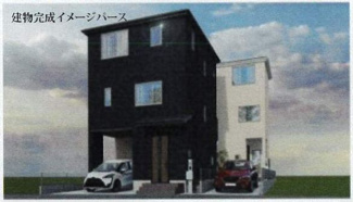 【外観】 | 座間市相模が丘4丁目  1号棟 8期 | イメージパース（建物完成時に異なる場合がありその際は現況優先となります）