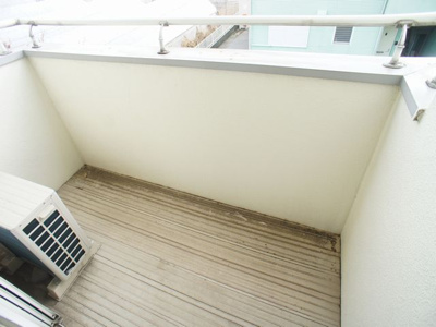 【バルコニー】 | ヴェルエスト鹿沼B | 日当たり良好！お洗濯物がたくさん干せます♪