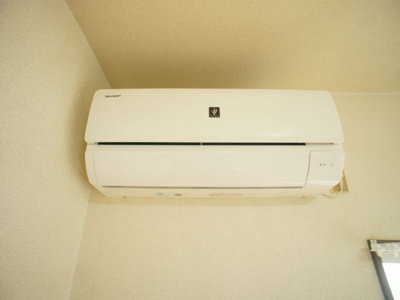 【設備】 | ヴェルエスト鹿沼B | エアコン付きです。