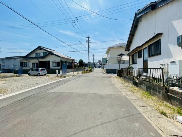 【商談中】ブルーミングガーデン　江南市上奈良町錦　全1区画分譲の前面道路含む現地写真|■前面道路　■ヤマダ不動産　株式会社リライフ　
■夢のマイホーム購入をフルサポートします！