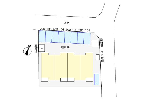プリム・ローズ　　刈谷市の賃貸ならクラスホーム刈谷店の駐車場