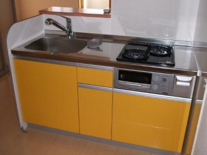 グランドソレーユ東合川のキッチン|使い勝手の良いカウンターキッチン♪