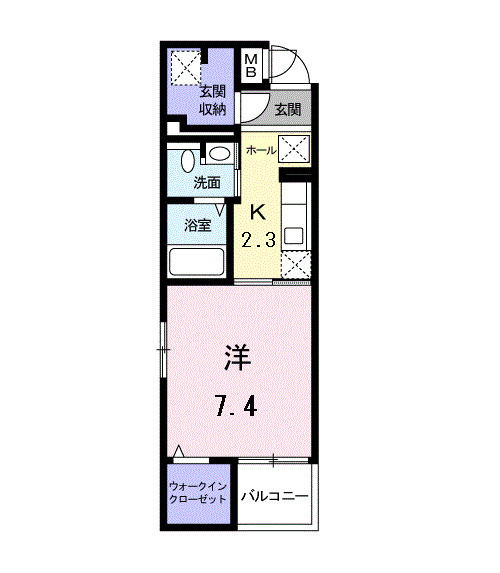 グレイスフルの間取り