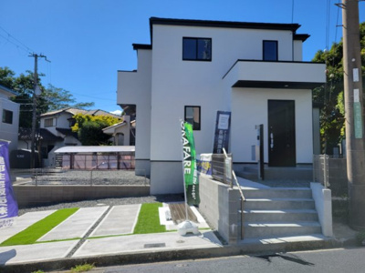 【外観】 | 泉台４丁目　新築戸建 | 完成しました。いつでもご案内可能です。