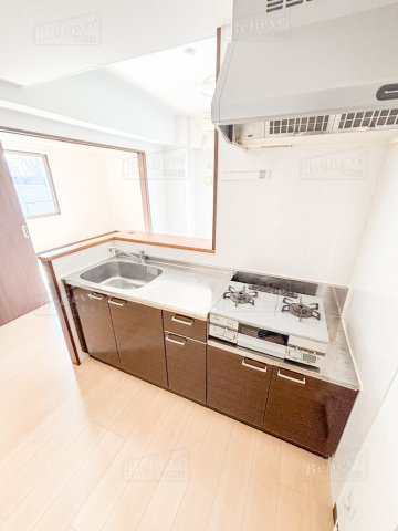 あきない通り西原のキッチン|使い勝手の良いカウンターキッチン♪