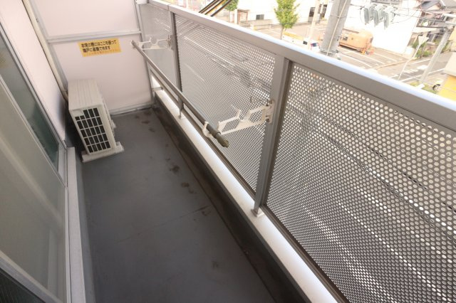 Ｋコーポのバルコニー