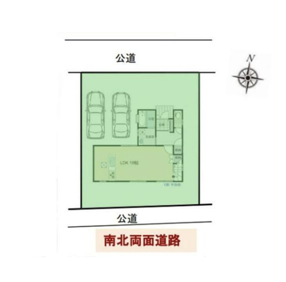 【区画図】 | 桶川市川田谷　中古戸建