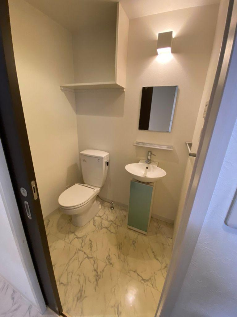 フローライト徳川　名古屋市賃貸　仲介手数料無料のトイレ|トイレ