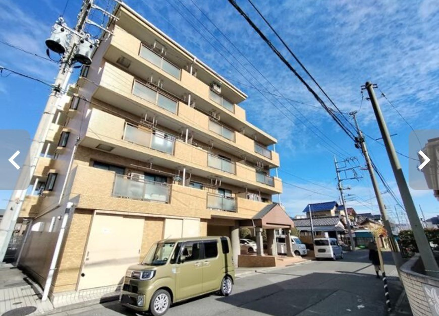 ライオンズマンション春日部第二の外観|★南向き★ルームシェア可★角部屋★オートロック★庭★
