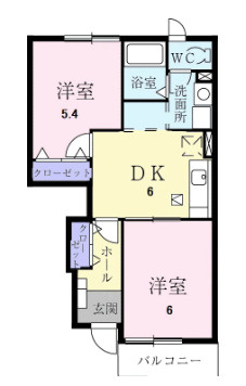 コートヤードVの間取り