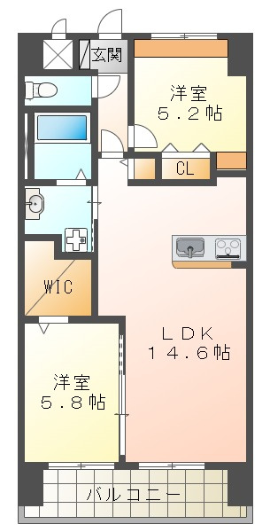 IMR　BLD.の間取り