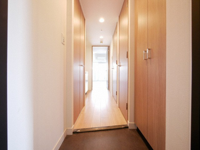 プレサンス難波ラフィーネの玄関