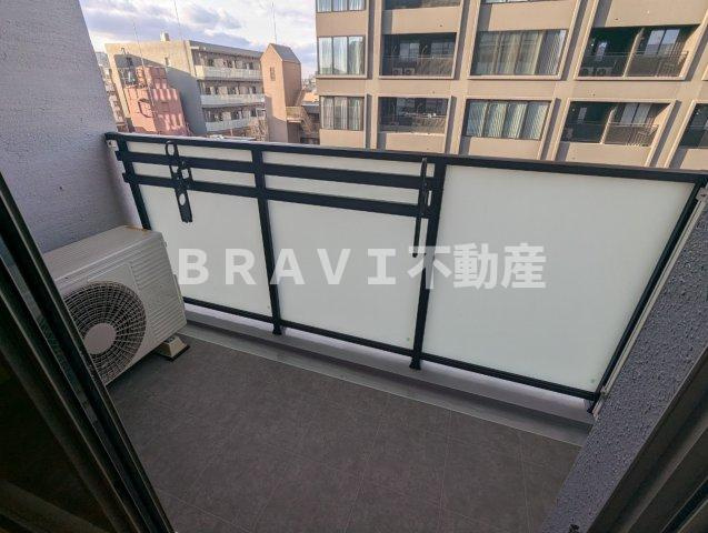 アーバネックス天満橋South BRAVI不動産のバルコニー