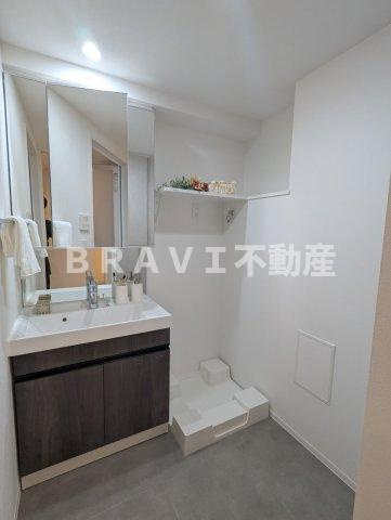 アーバネックス天満橋South BRAVI不動産の洗面所
