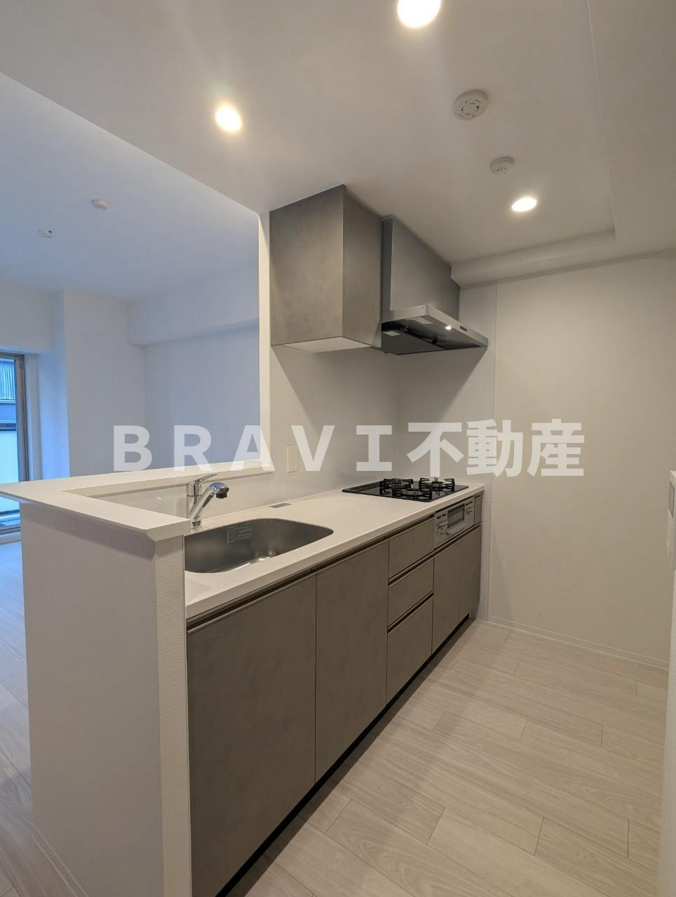 アーバネックス天満橋South BRAVI不動産のキッチン