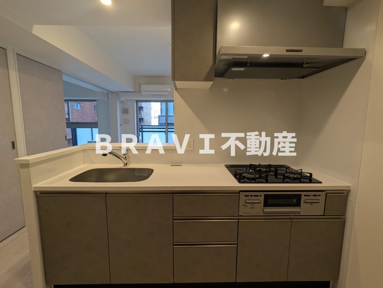 アーバネックス天満橋South BRAVI不動産のキッチン
