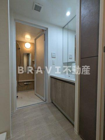アーバネックス天満橋South BRAVI不動産の洗面所