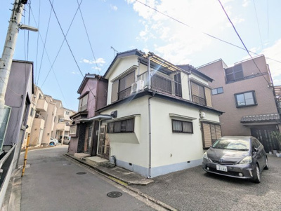 【前面道路含む現地写真】 | 足立区関原１丁目の建築条件付売地