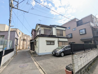 【前面道路含む現地写真】 | 足立区関原１丁目の建築条件付売地